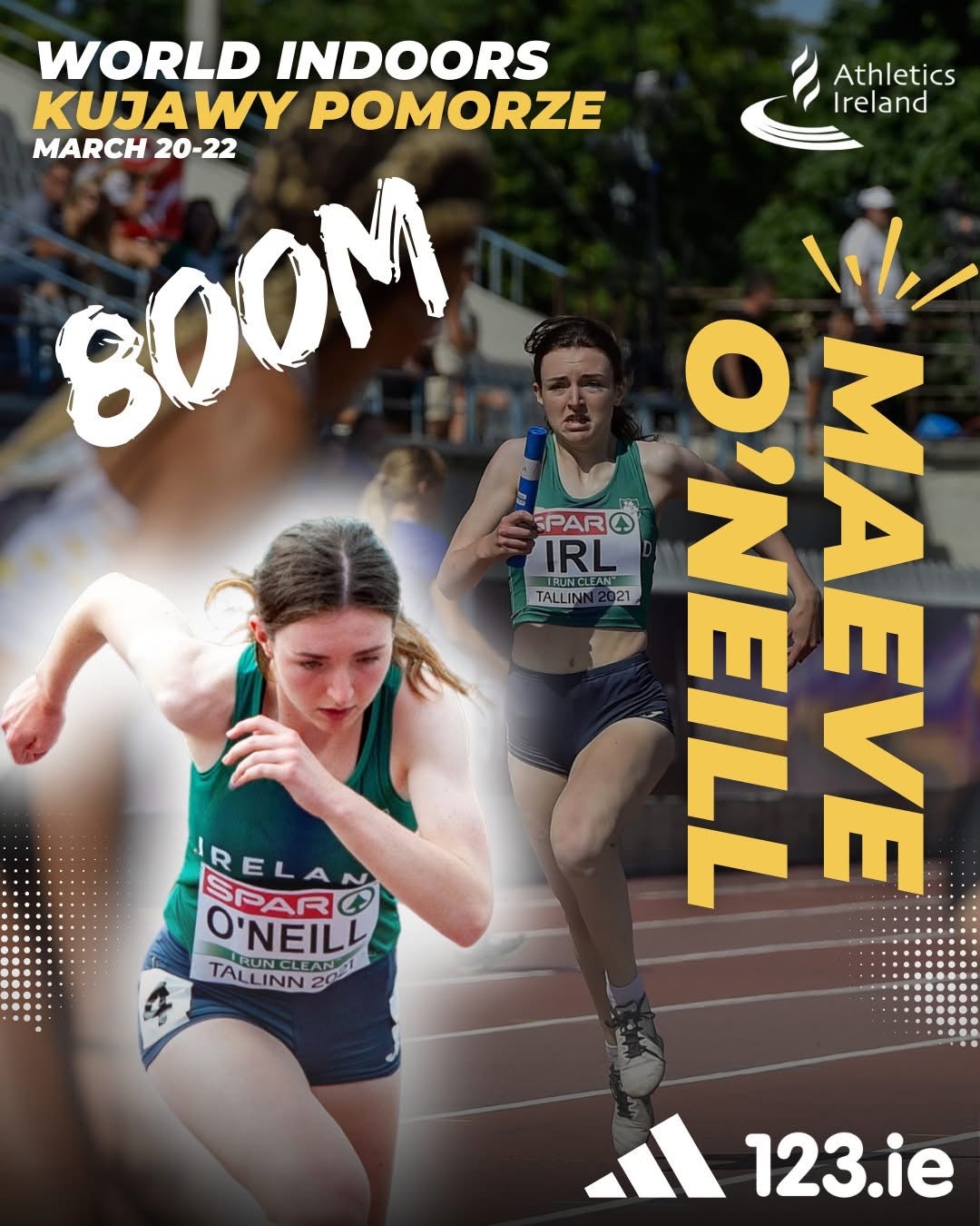 Maeve O’Neill’s Senior International Debut