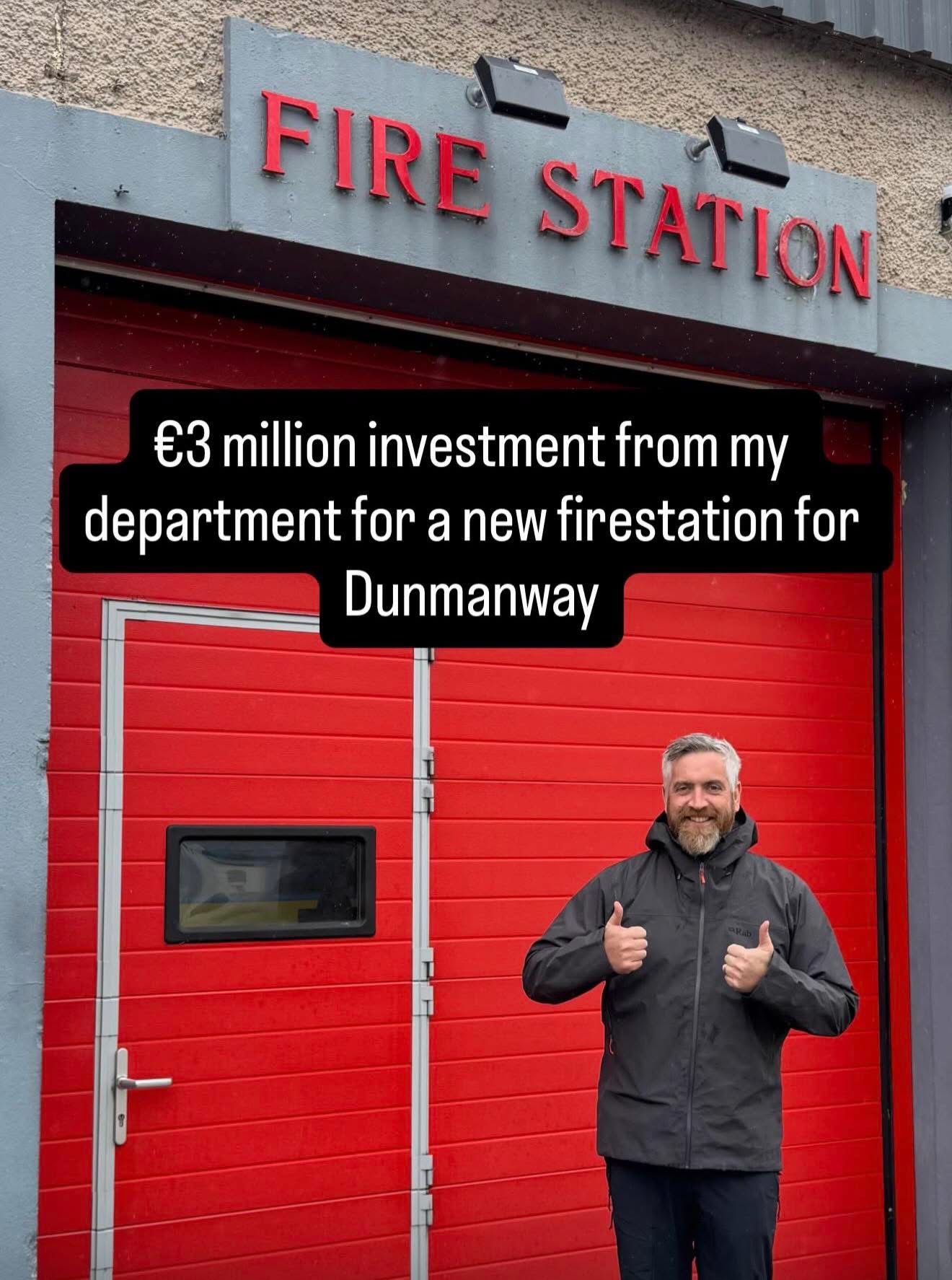 Dunmanway is getting a new fire station! 