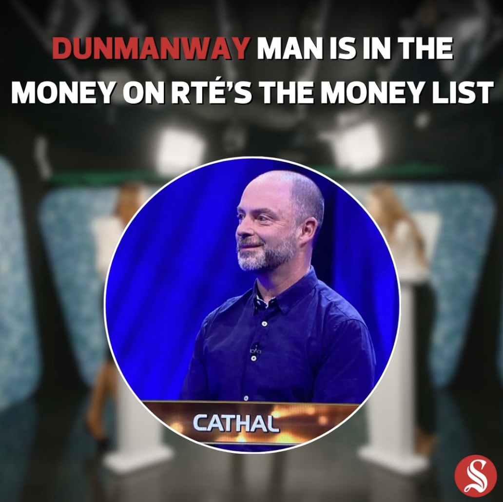 Dunmanway Garda Cathal Kelleher walks away with an impressive €12,500 from the RTÉ quiz show The Money List.